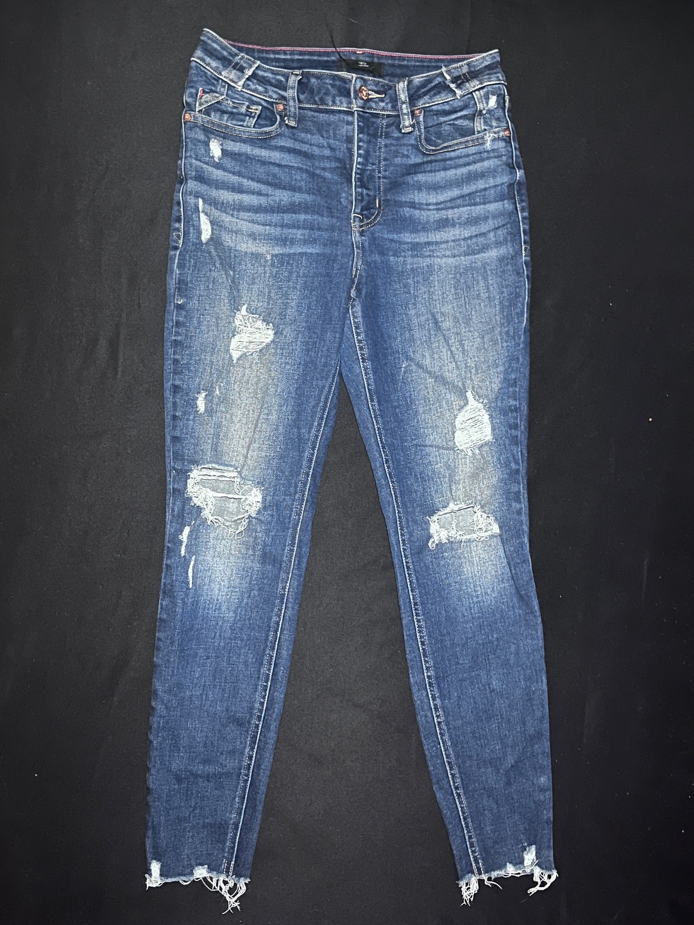 edgely Women's Distressed Skinny Jeans Size 10